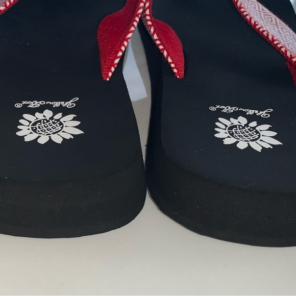 YELLOW BOX FLIP FLOPS SANDALS WOMENS SIZE 10 Worn 1x - Picture 9 of 10